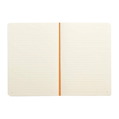 RHODIA Heritage Raw A5 Lined Tartan Ivory