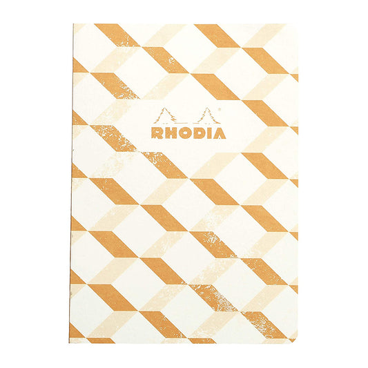 RHODIA Heritage Raw A5 5x5 Sq Escher Ivory