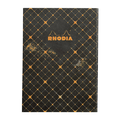 RHODIA Heritage Sewn A5 5x5 Sq Quadrille Black