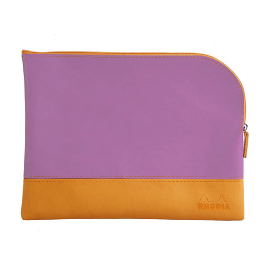 RHODIArama Zipped Pouch 210x280mm Lilac