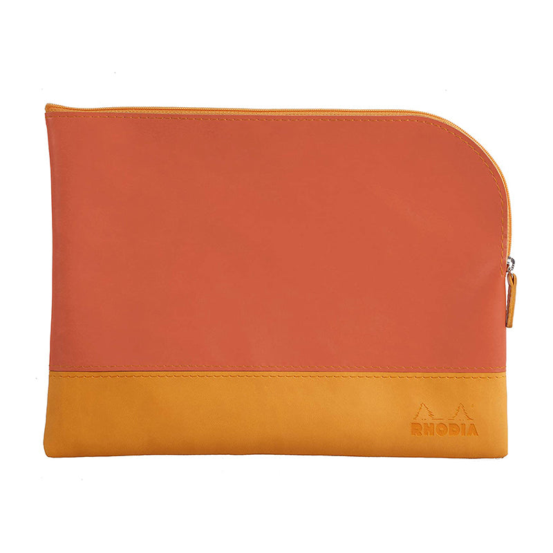 RHODIArama Zipped Pouch 210x280mm Tangerine