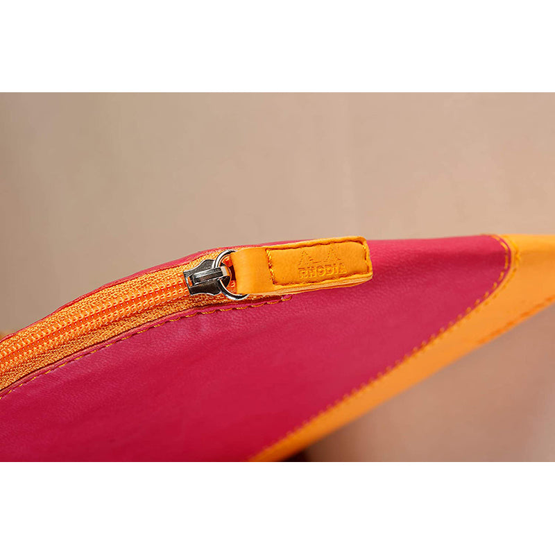 RHODIArama Zipped Pouch 210x280mm Tangerine