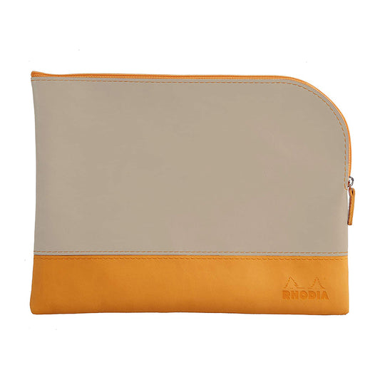 RHODIArama Zipped Pouch 210x280mm Beige