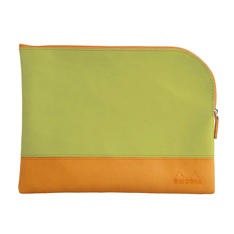 RHODIArama Zipped Pouch 210x280mm Anise Green