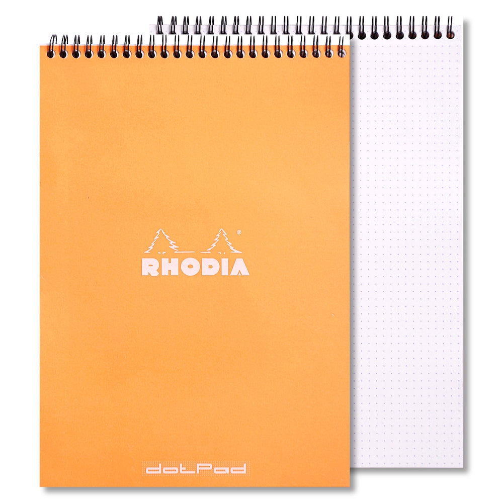 RHODIA Classic Notepad A4 210x297mm Dot Orange