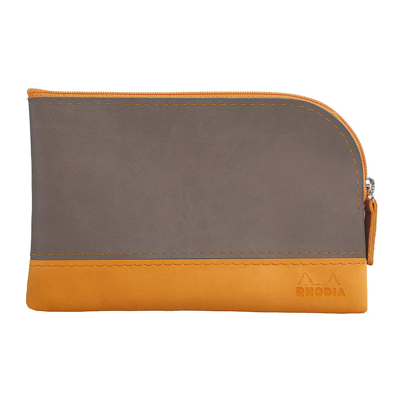 RHODIArama Zipped Pouch 110x170mm Taupe