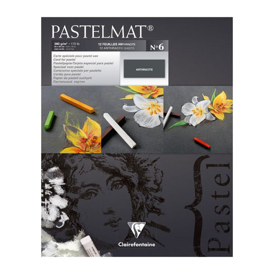 CLAIREFONTAINE Pastelmat Pad 360g 24x30cm 12s No.6