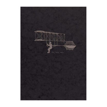 CLAIREFONTAINE Flying Spirit 19x25cm 90g 60s Black Cover