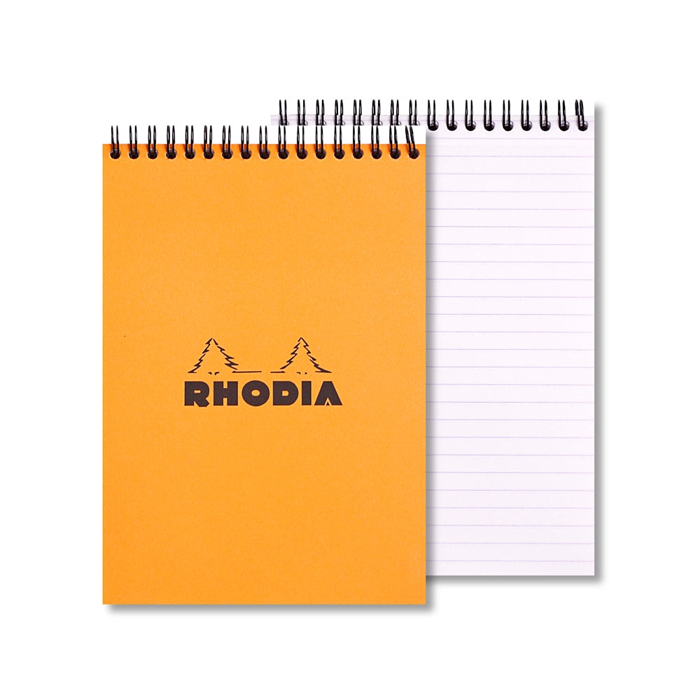 RHODIA Classic Notepad A5 148x210mm Lined Orange