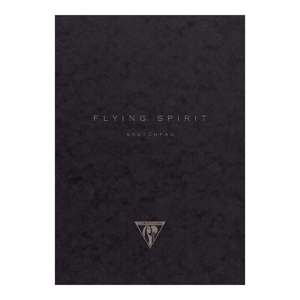 CLAIREFONTAINE Flying Spirit Sketchpad 16x21cm 50s Black Kraft