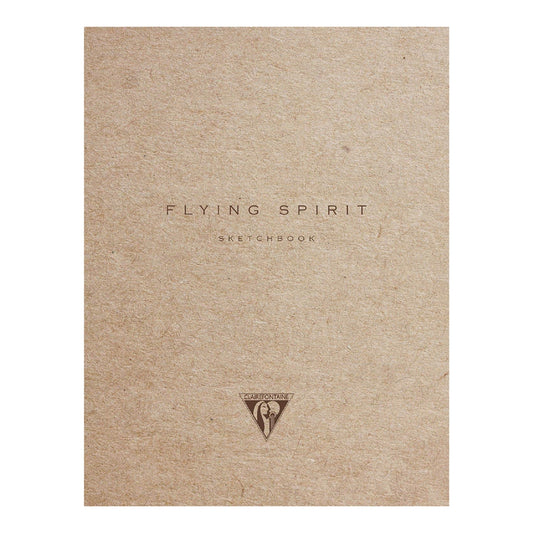 CLAIREFONTAINE Flying Spirit Sketchbook 16x21cm 60s Brown Kraft