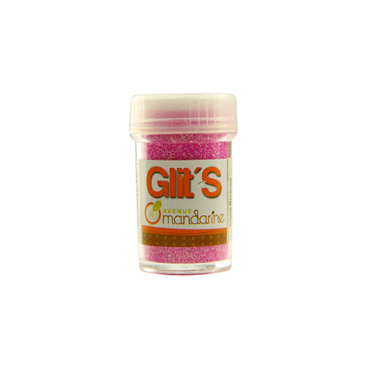 AVENUE MANDARINE Glits Glitter Powder 14g Fluo. Pink