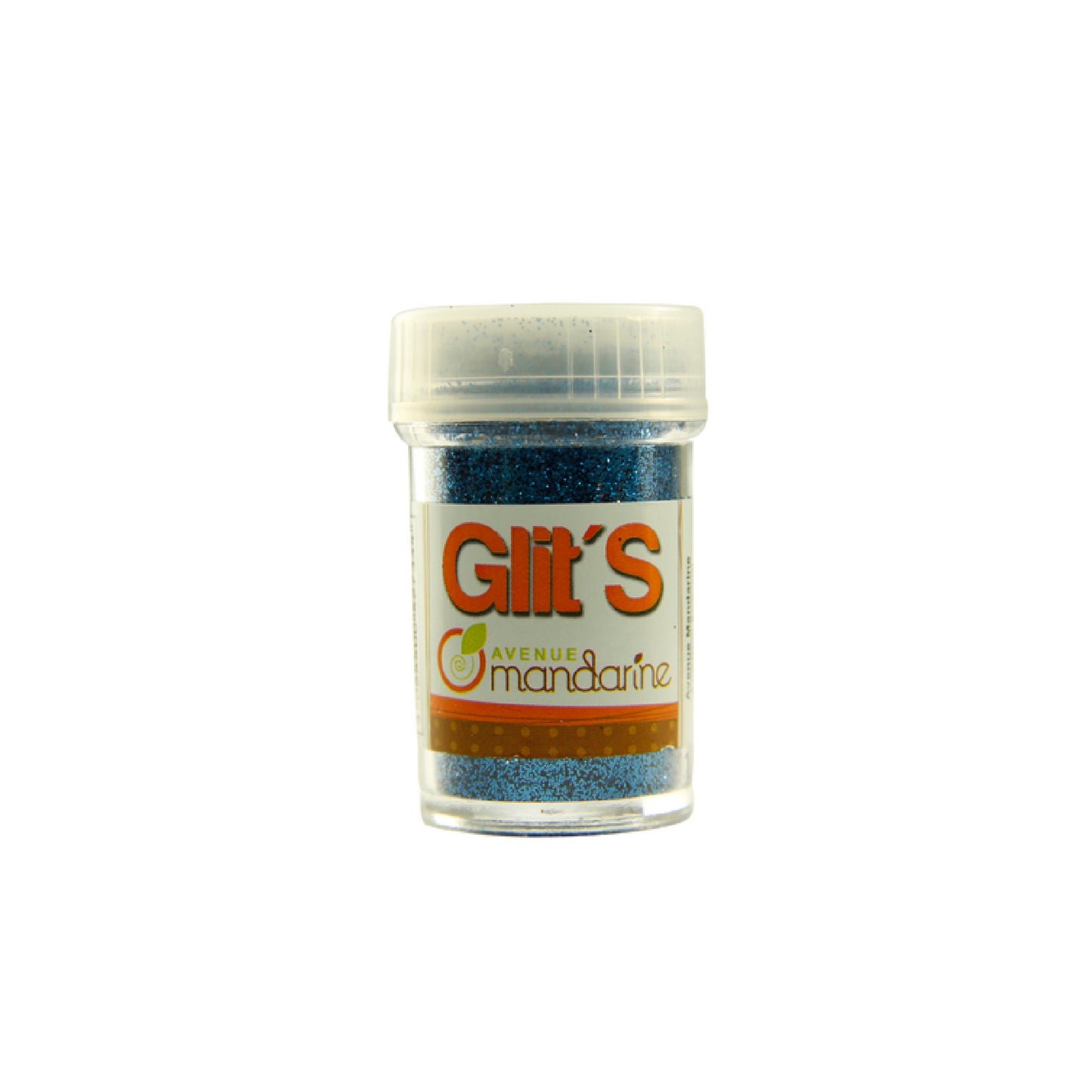 AVENUE MANDARINE Glits Glitter Powder 14g Azure Blue