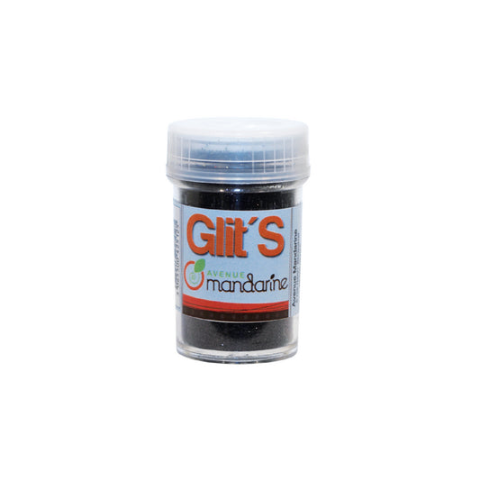 AVENUE MANDARINE Glits Glitter Powder 14g Black