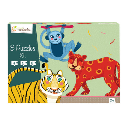 AVENUE MANDARINE 3 XL Puzzles-Hairy Animals 1206698