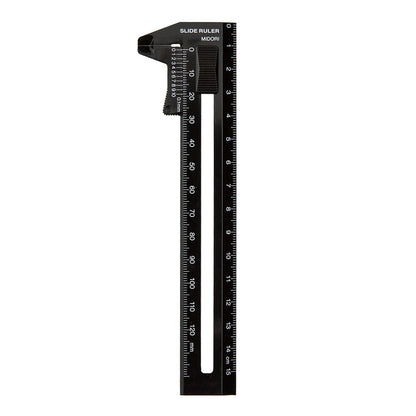 MIDORI CL Thickness Ruler Black