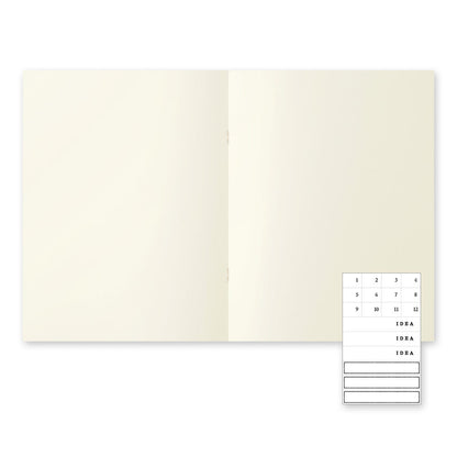 MIDORI MD Notebook Light A4 Variant Blank 3/pack