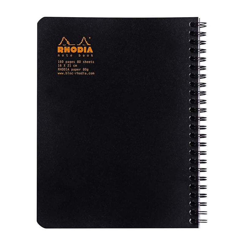 RHODIA Classic Notebook A5+ 160x210mm Dot Black