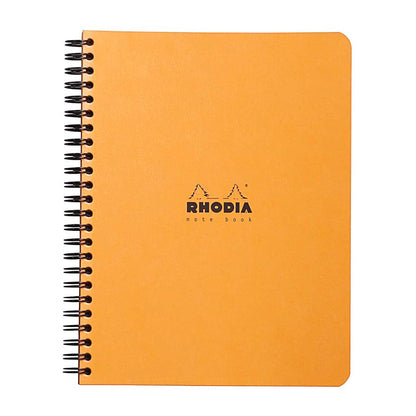 RHODIA Classic Notebook A5+160x210mm 5x5 Sq Orange