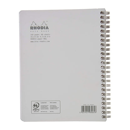 RHODIA Classic Notebook A5+ 160x210mm Lined White