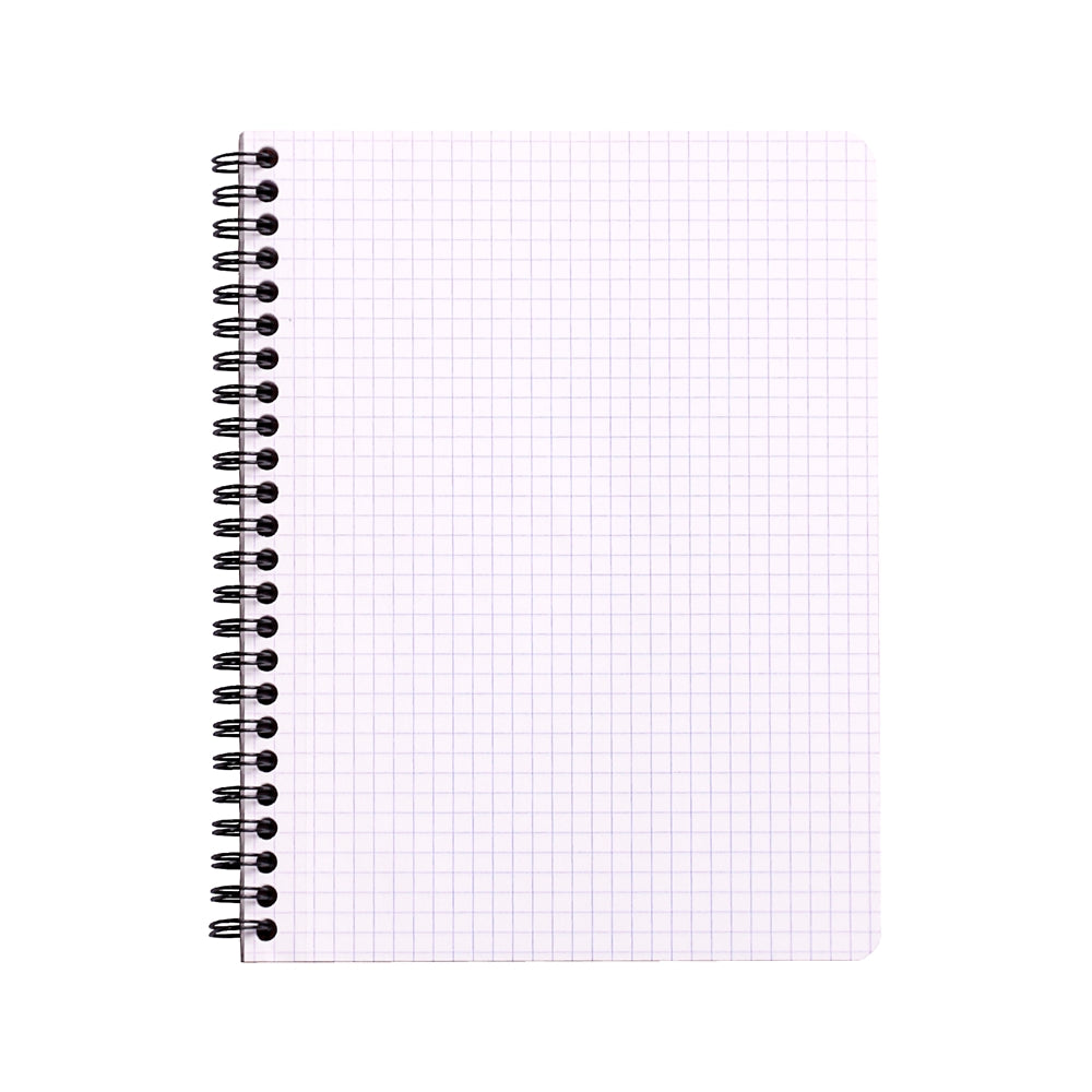 RHODIA Classic Notebook A5+ 160x210mm 5x5 Sq Black