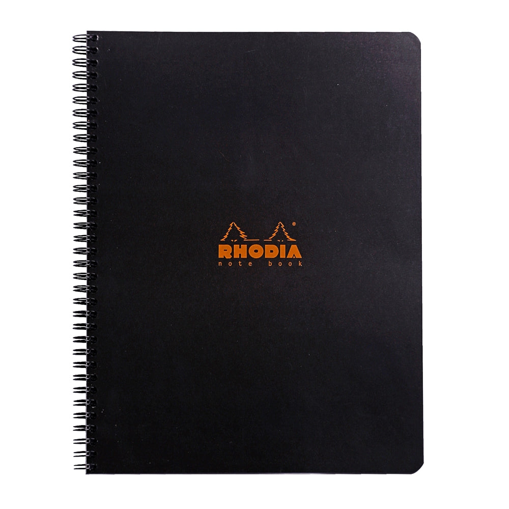 RHODIA Classic Notebook A4+ 225x297mm 5x5 Sq Black