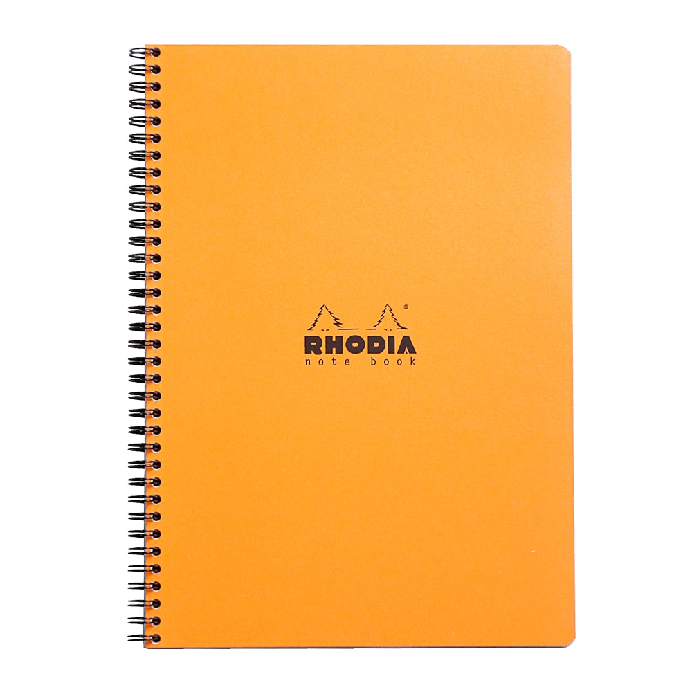 RHODIA Classic Notebook A4+225x297mm 5x5 Sq Orange