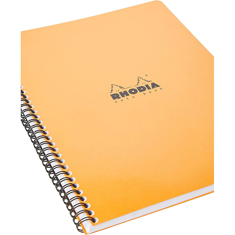 RHODIA Classic Notebook A4+225x297mm 5x5 Sq Orange