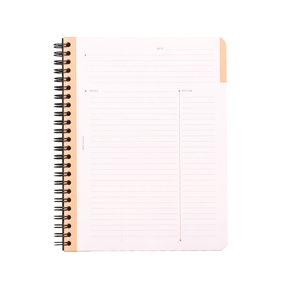 RHODIA Classic Meeting Book A5+ 160x210mm Orange