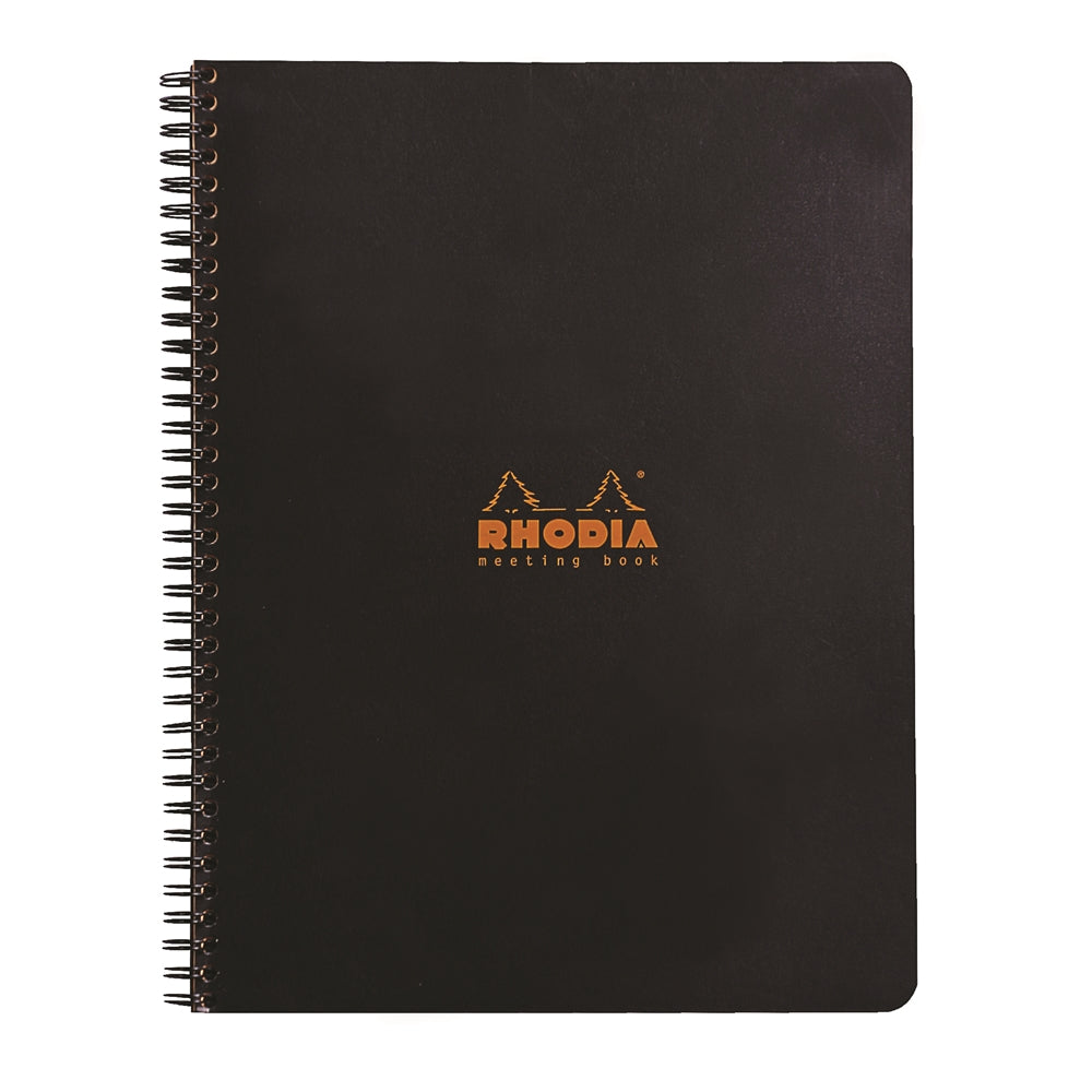 RHODIA Classic Meeting Book A4+ 225x297mm Black