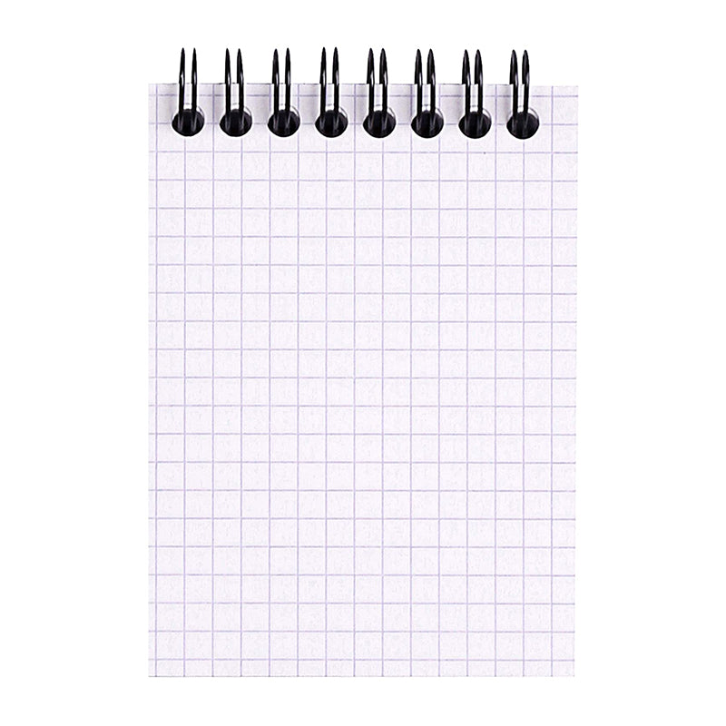 RHODIA Classic Notepad A7 75x105mm 5x5 Sq Black