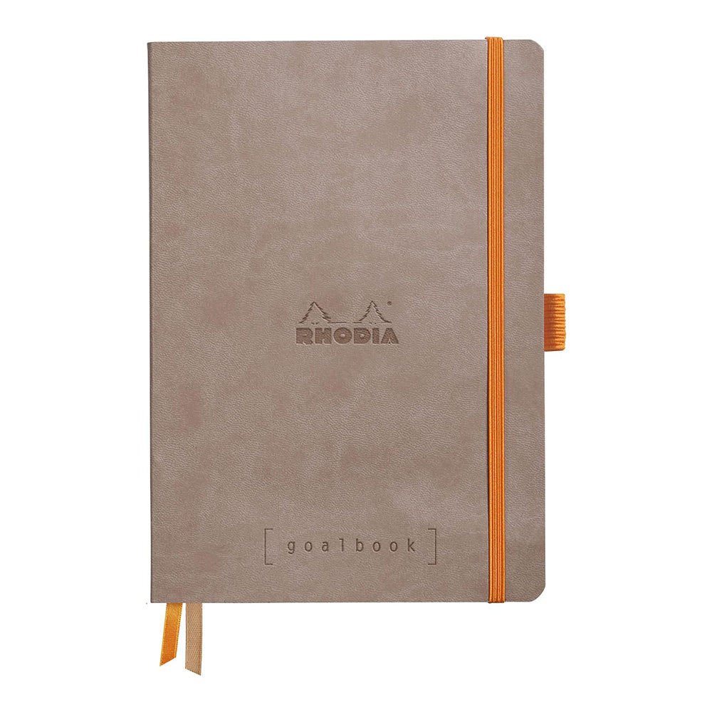 RHODIArama GoalBook A5 5x5 Sq Taupe