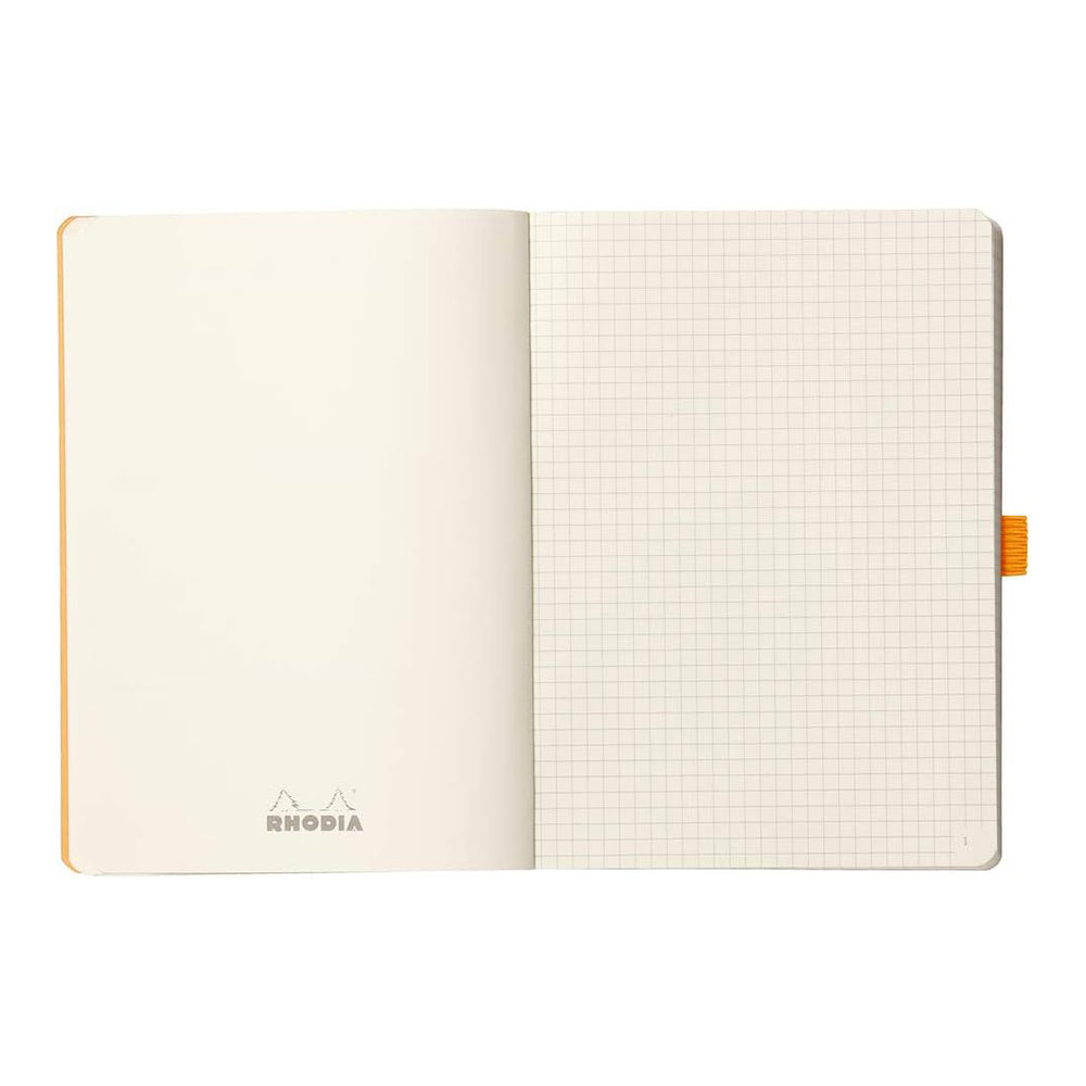 RHODIArama GoalBook A5 5x5 Sq Orange