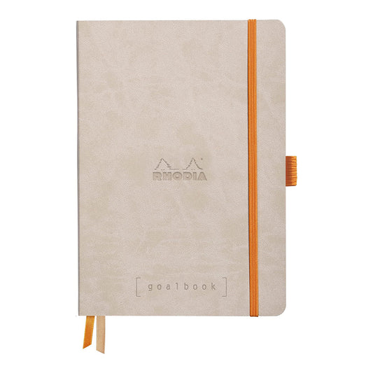 RHODIArama GoalBook A5 5x5 Sq Beige