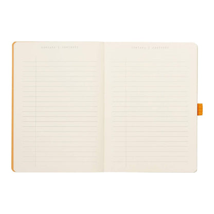 RHODIArama GoalBook A5 5x5 Sq Beige