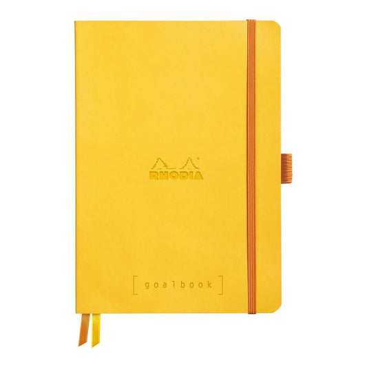 RHODIArama GoalBook A5 5x5 Sq Daffodil Yellowellow