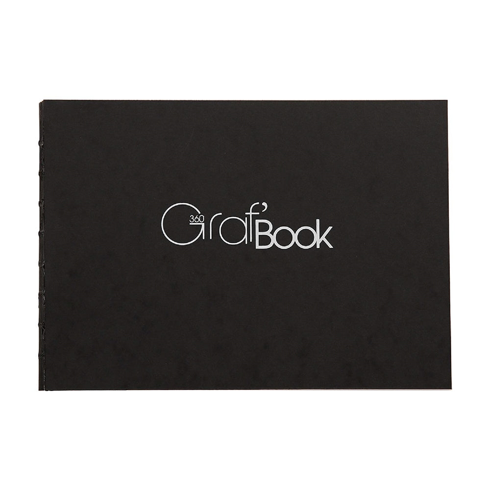 CLAIREFONTAINE Graf Book 360 Raw Bind L19x25cm 100g