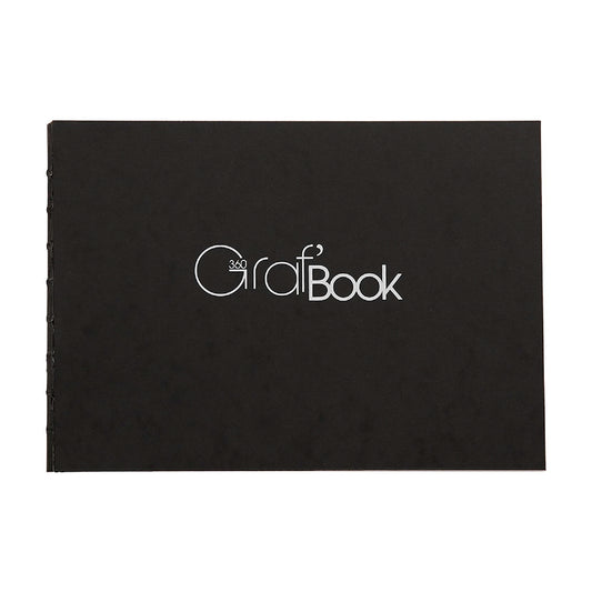 CLAIREFONTAINE Graf Book 360 Raw Bind L19x25cm 100g