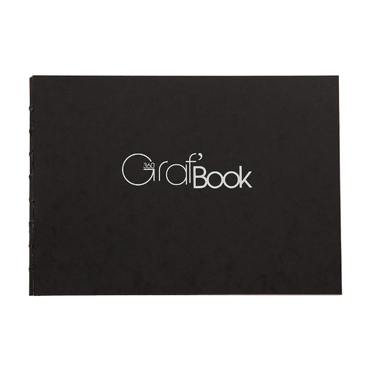 CLAIREFONTAINE Graf Book 360 Raw Bind L11x17cm 100g