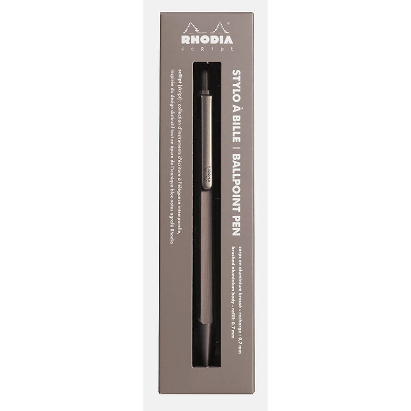 RHODIA ScRipt 0.7mm Ball Pen Rosewood