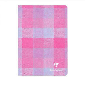 CLAIREFONTAINE Madras 11x17cm Ruled Blue-Pink Default Title