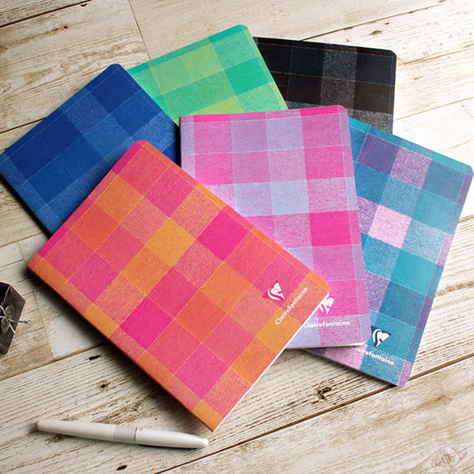 CLAIREFONTAINE Madras A5 Ruled Yellow-Pink