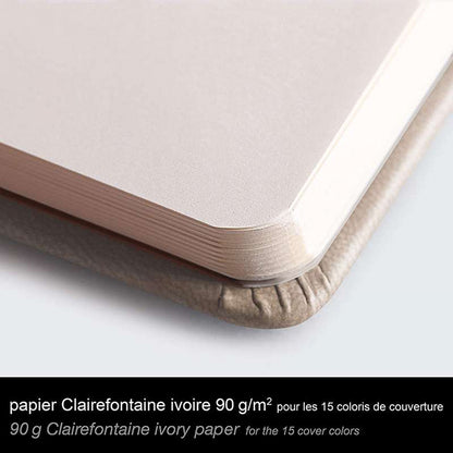 RHODIArama Webnotebook A5 Ivory Plain Hard 15x