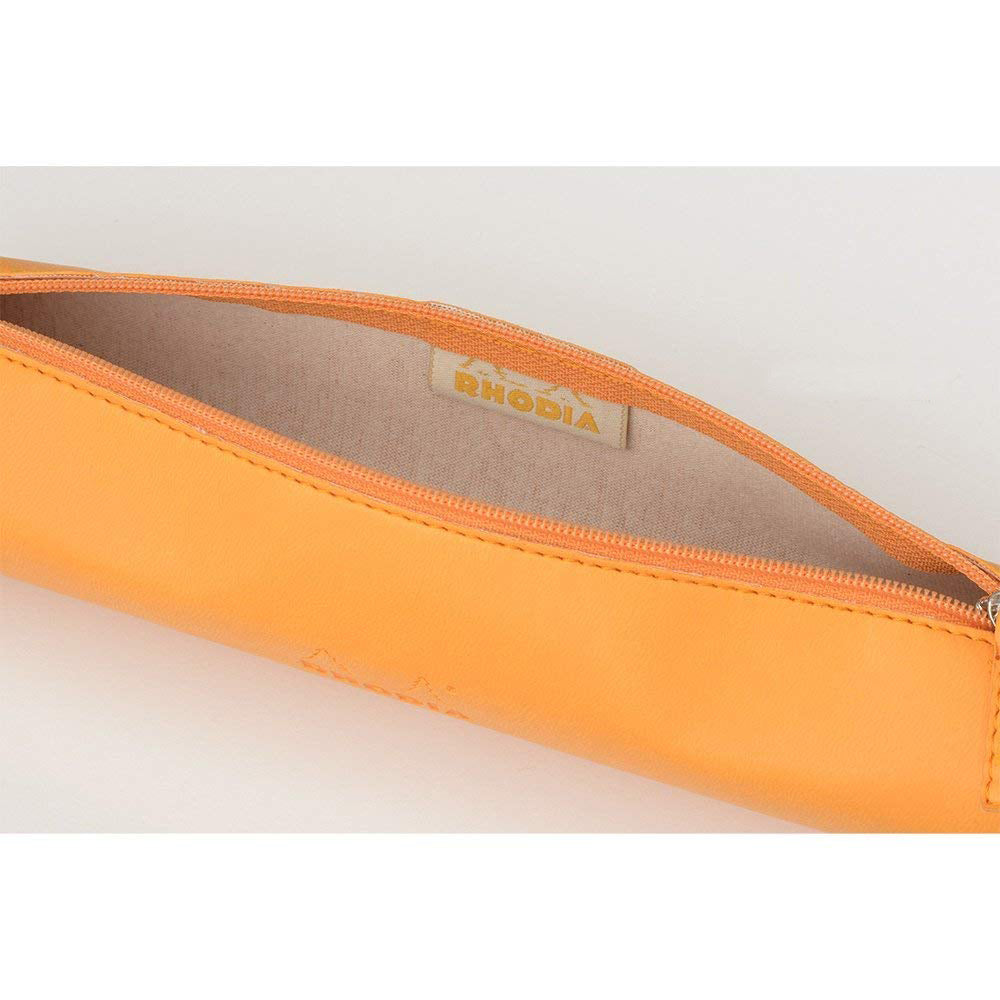 RHODIArama Round Pencil Case Orange