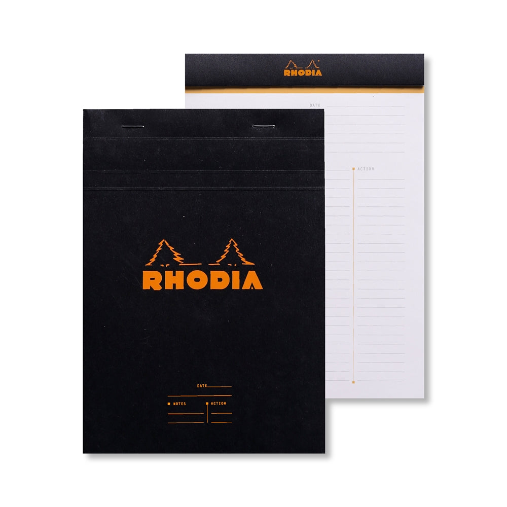 RHODIA Basics Meeting Pad No.16 A5 148x210mm Black