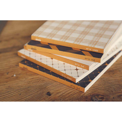 RHODIA Heritage Stapled No.16 Lined Tartan Ivory