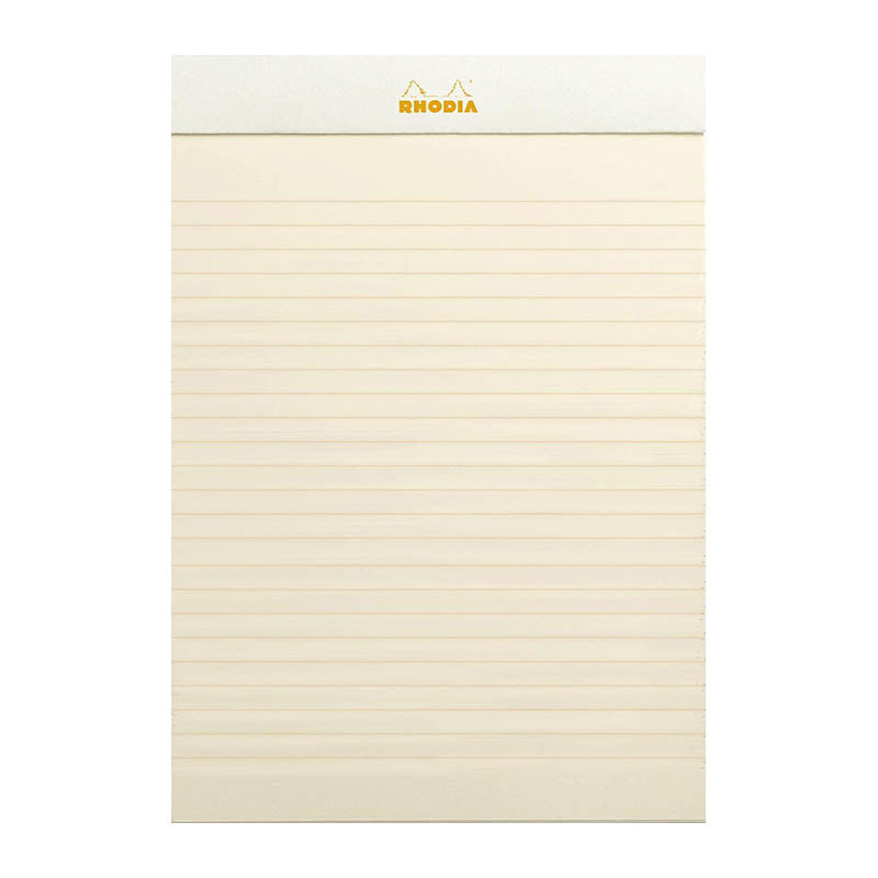 RHODIA Heritage Stapled No.16 Lined Quadrille Ivory