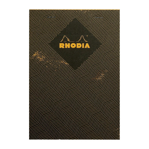 RHODIA Heritage Stapled No.16 Lined Chevron Black