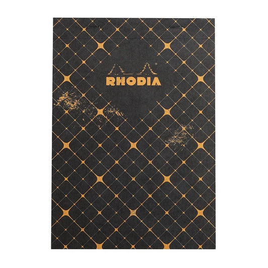 RHODIA Heritage Stapled No.16 Lined Quadrille BK