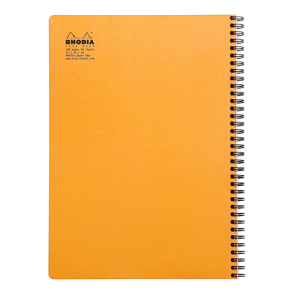 RHODIA Classic A4+ 225x297mm L+M Spiral Orange